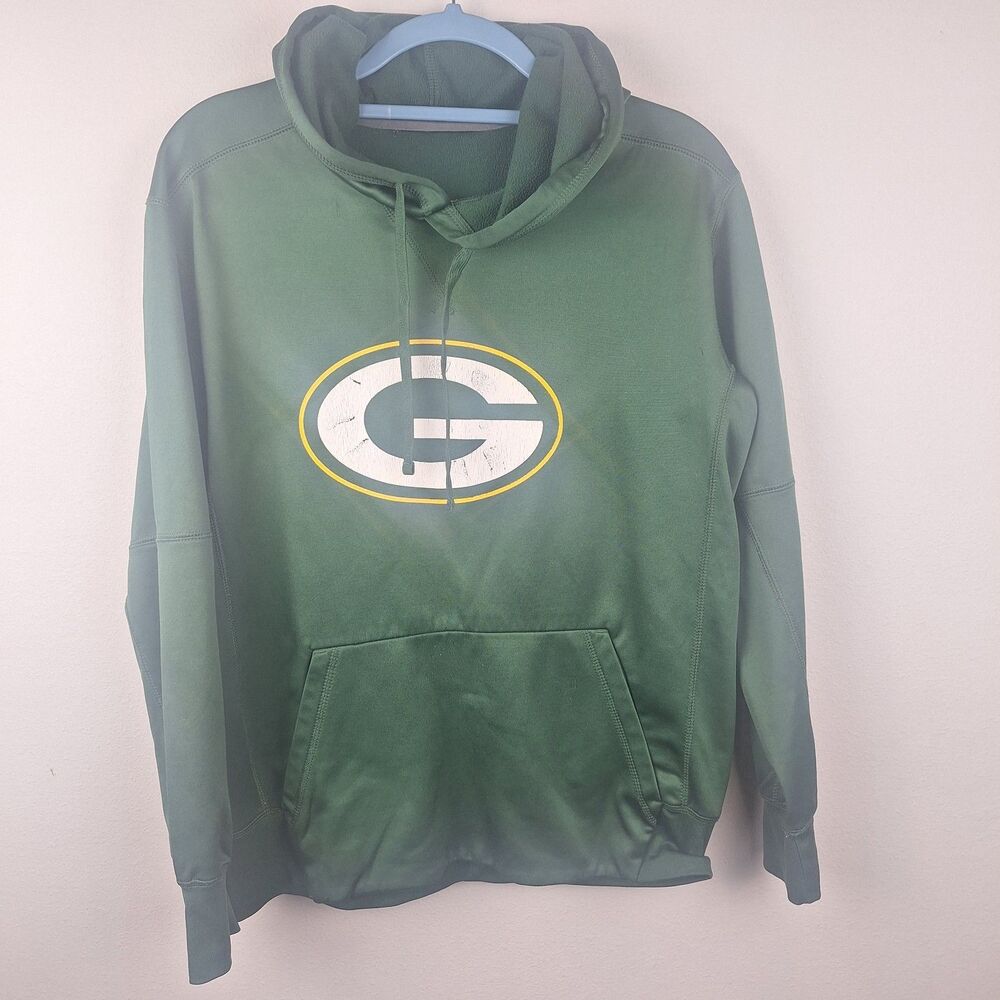 Green Bay Packers Hoodie Mens Green Nike Sweatshirt See Description For Size